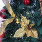 The Gerson Company 6" Pop-Up Decorated Pine Tree with 150 UL Warm White LED Lights in Green, Red and Gold, , large
