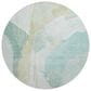 Dalyn Rug Company Ravenna RN7 8" Round Teal Area Rug, , large