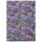 Dalyn Rug Company Seabreeze Abstract 5" x 7"6" Violet Area Rug, , large