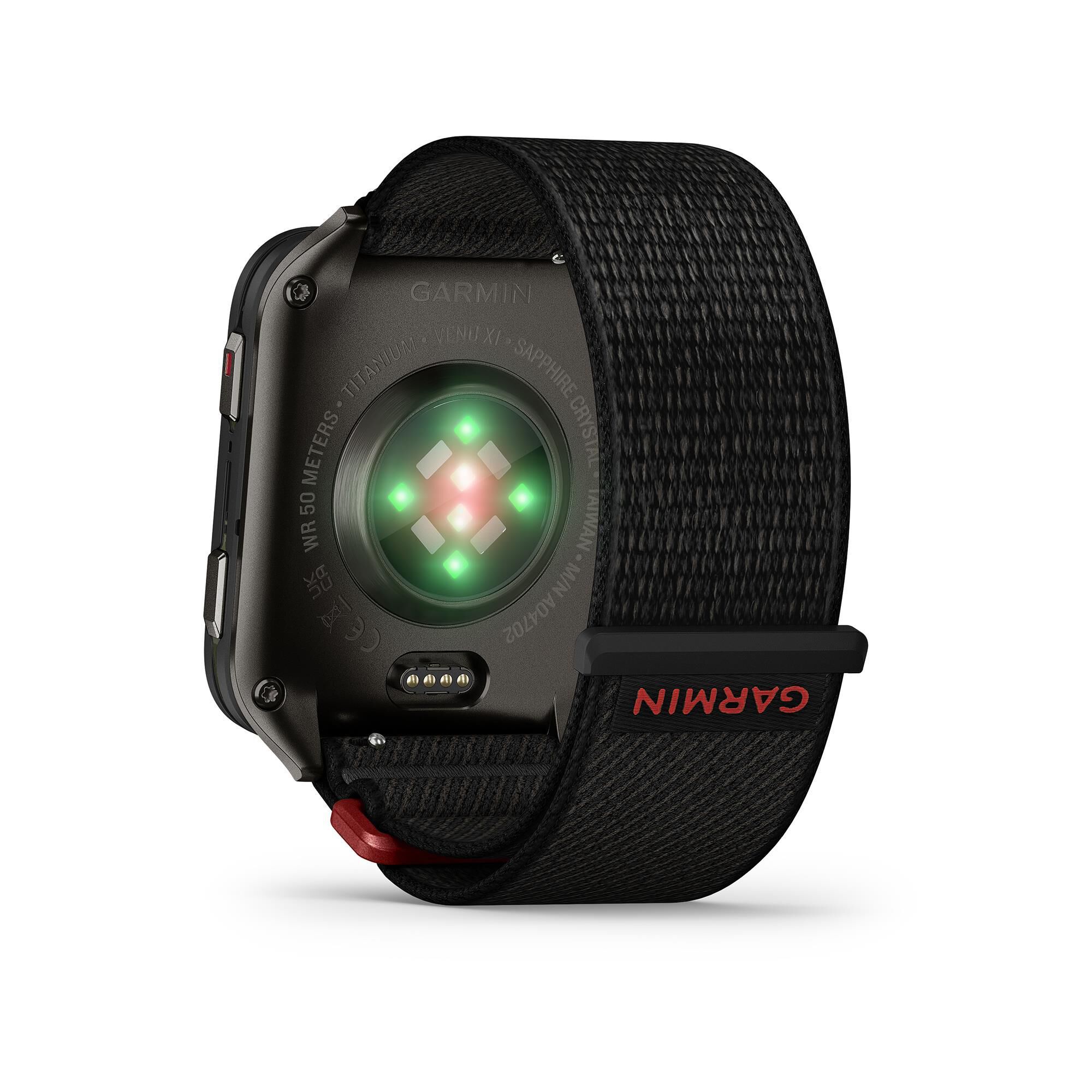 Garmin Venu X1 GPS Smartwatch - Black with Slate Titanium Caseback