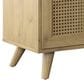 Classic Flame 57" Cane Media Fireplace in Campbell Oak, , large