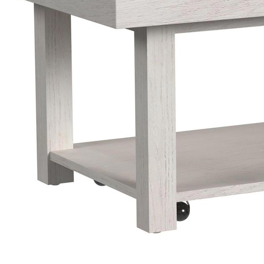 Mayberry Hill Avalanche Coffee Table in Antique White, , large