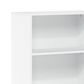 HOMLUX 4-Tier Open Shelf Display Bookcase in White, , large
