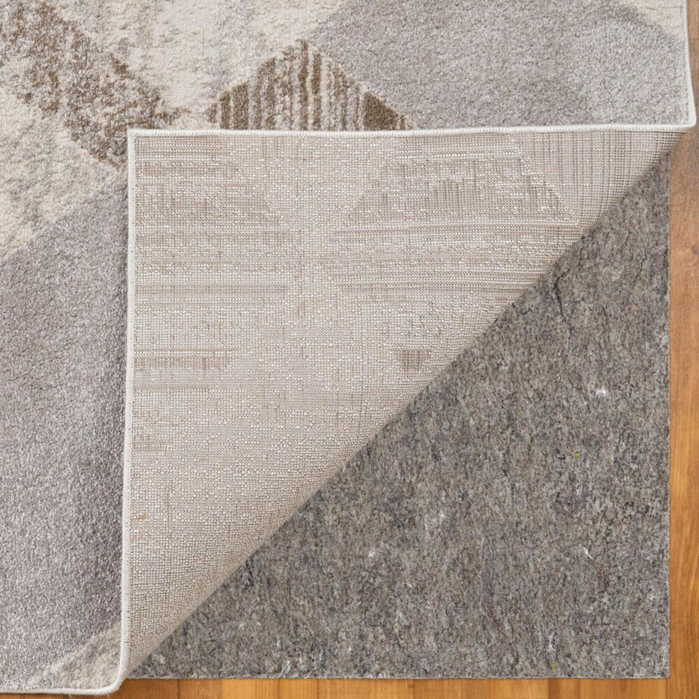 Feizy Vancouver 39NRF 8&#39; x 10&#39; Beige and Brown Area Rug, , large