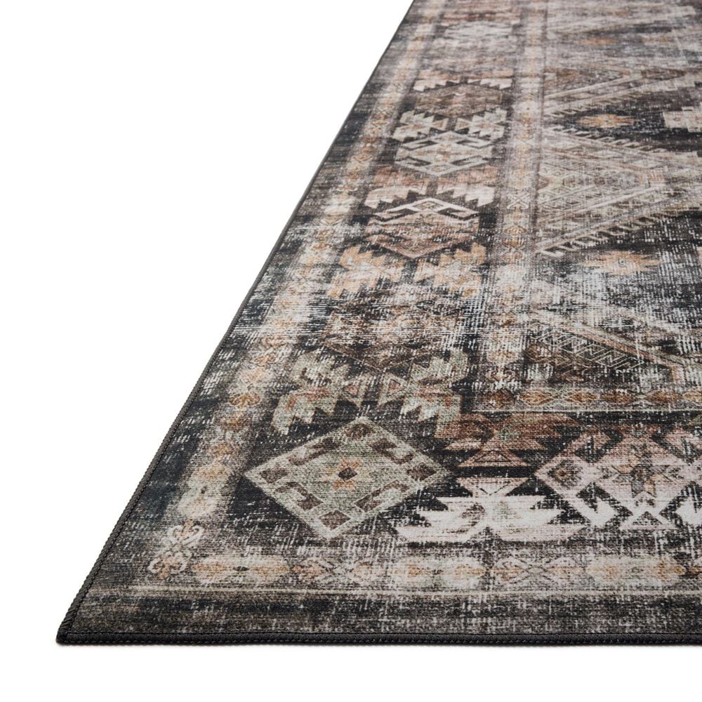 Amber Lewis x Loloi Josie 2&#39;3&quot; x 3&#39;9&quot; Ink and Earth Area Rug, , large