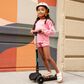 TruRide Amber Light-Up Kick Scooter in Black, , large