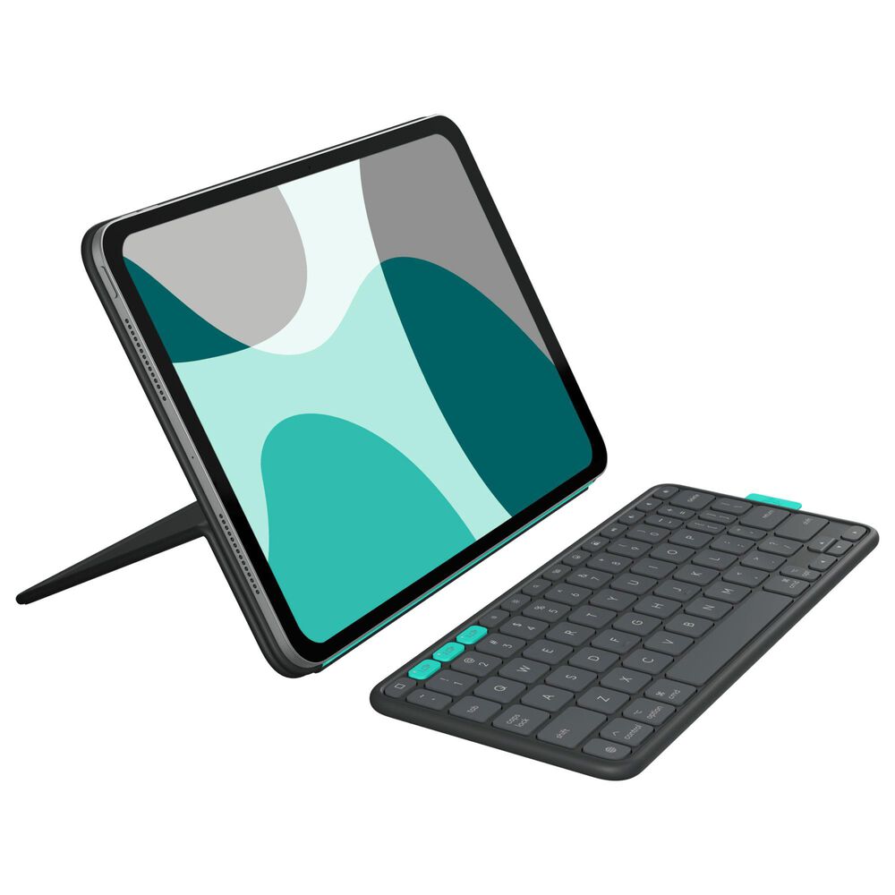 Logitech Flip Folio Keyboard Case for 11&quot; iPad Air or iPad Pro in Graphite, , large