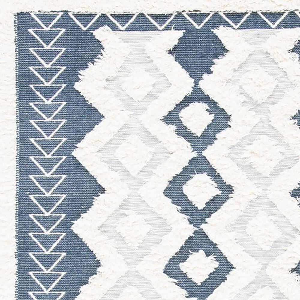 Safavieh Natura NAT679A 3&#39; x 5&#39; Ivory and Blue Area Rug, , large