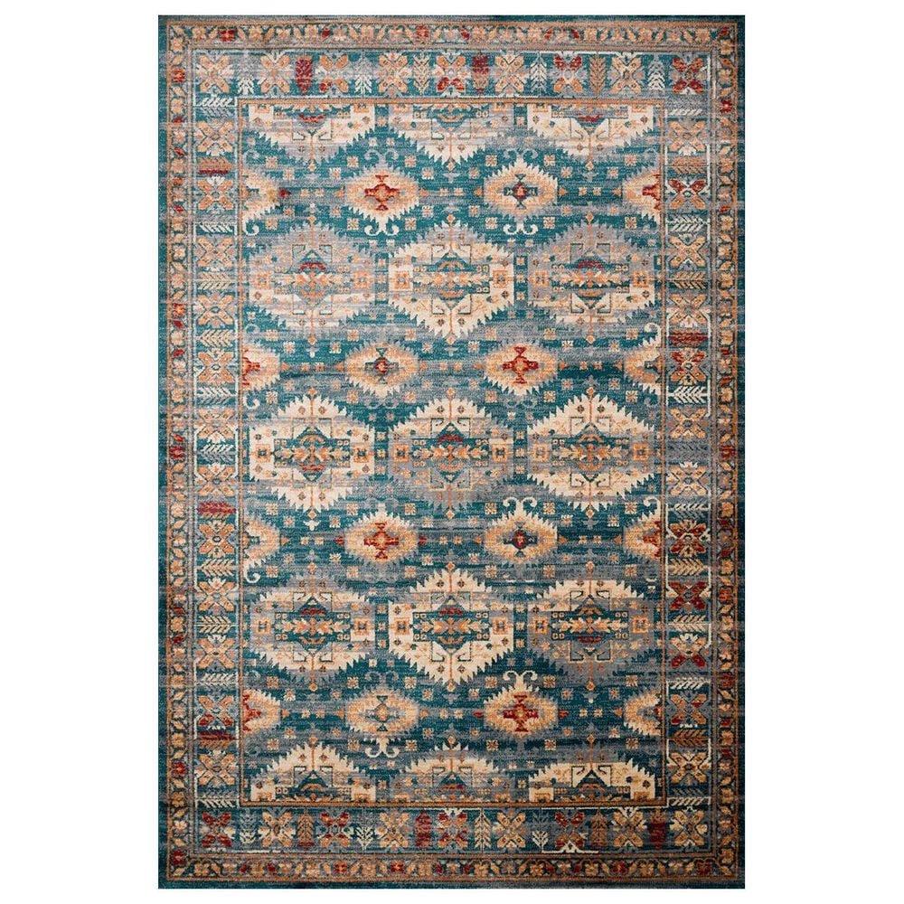 Loloi II Isadora ISA-06 4" x 6" Lagoon Area Rug, , large