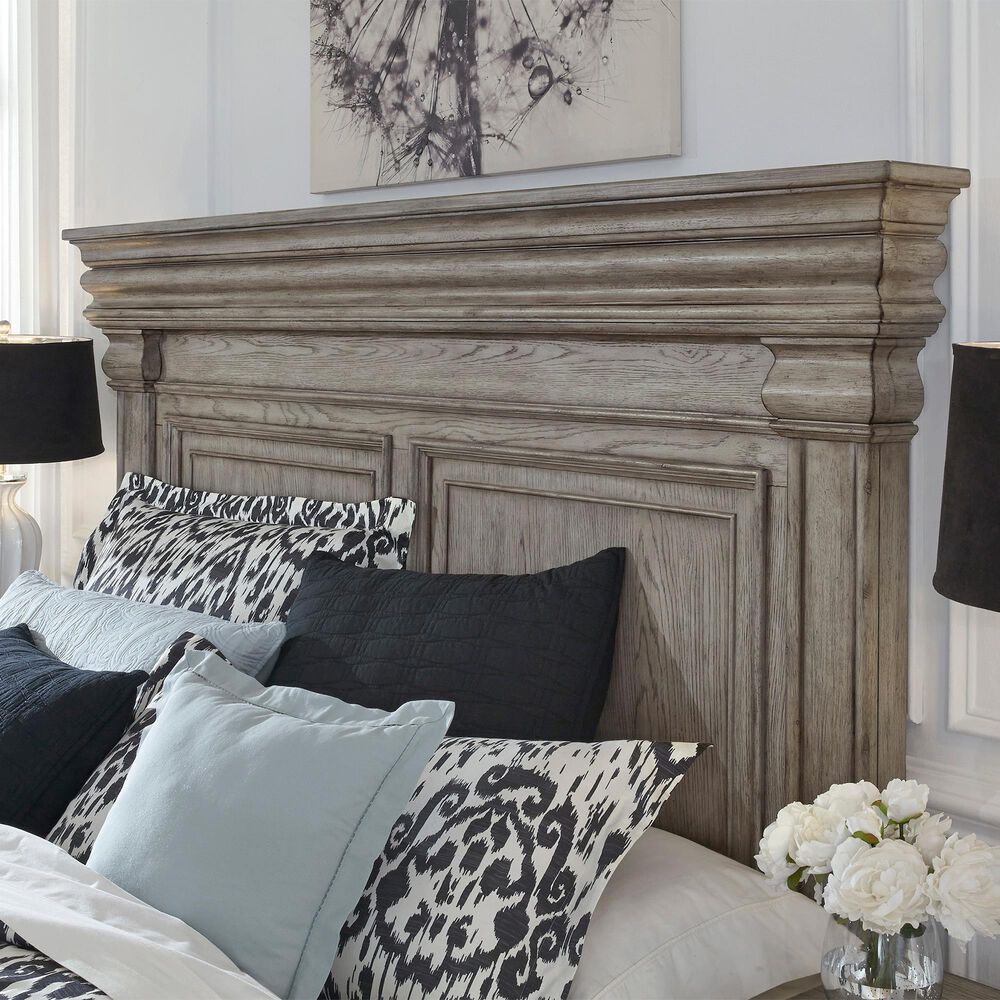 Chapel Hill Madison Ridge 5-Piece Queen Storage Bedroom Set in Bluff Gray, , large
