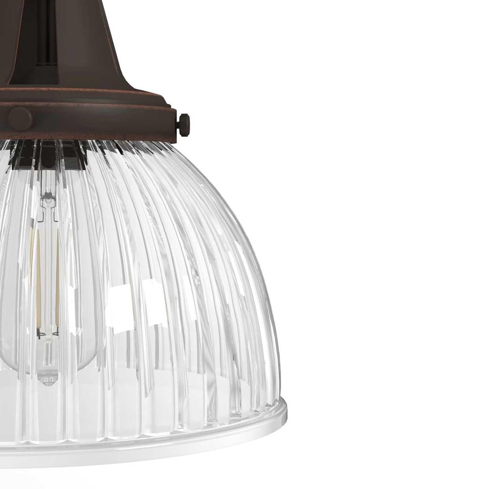 Hunter Cypress Grove 10&quot; 1-Light Pendant in Onyx Bengal, , large
