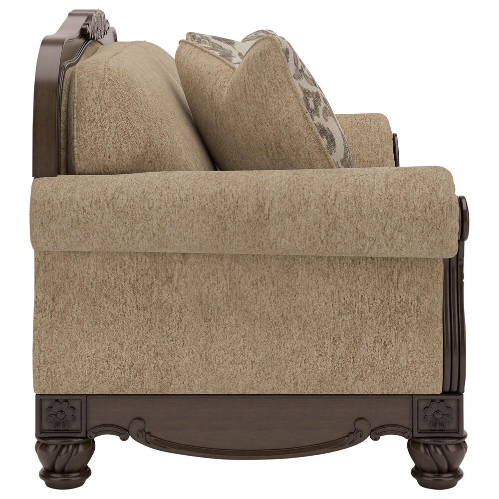 Ashley Chelsworth Stationary Loveseat in Golden, , large