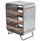 Uma Enterprises Industrial Chest in Brown and Gray, , large