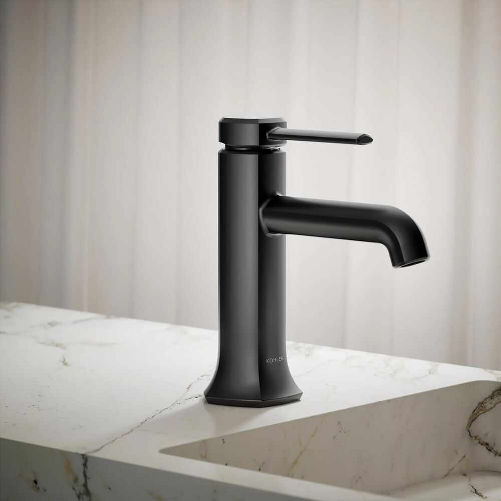 Kohler Occasion Single-Handle Bathroom Sink Faucet in Matte Black, , large