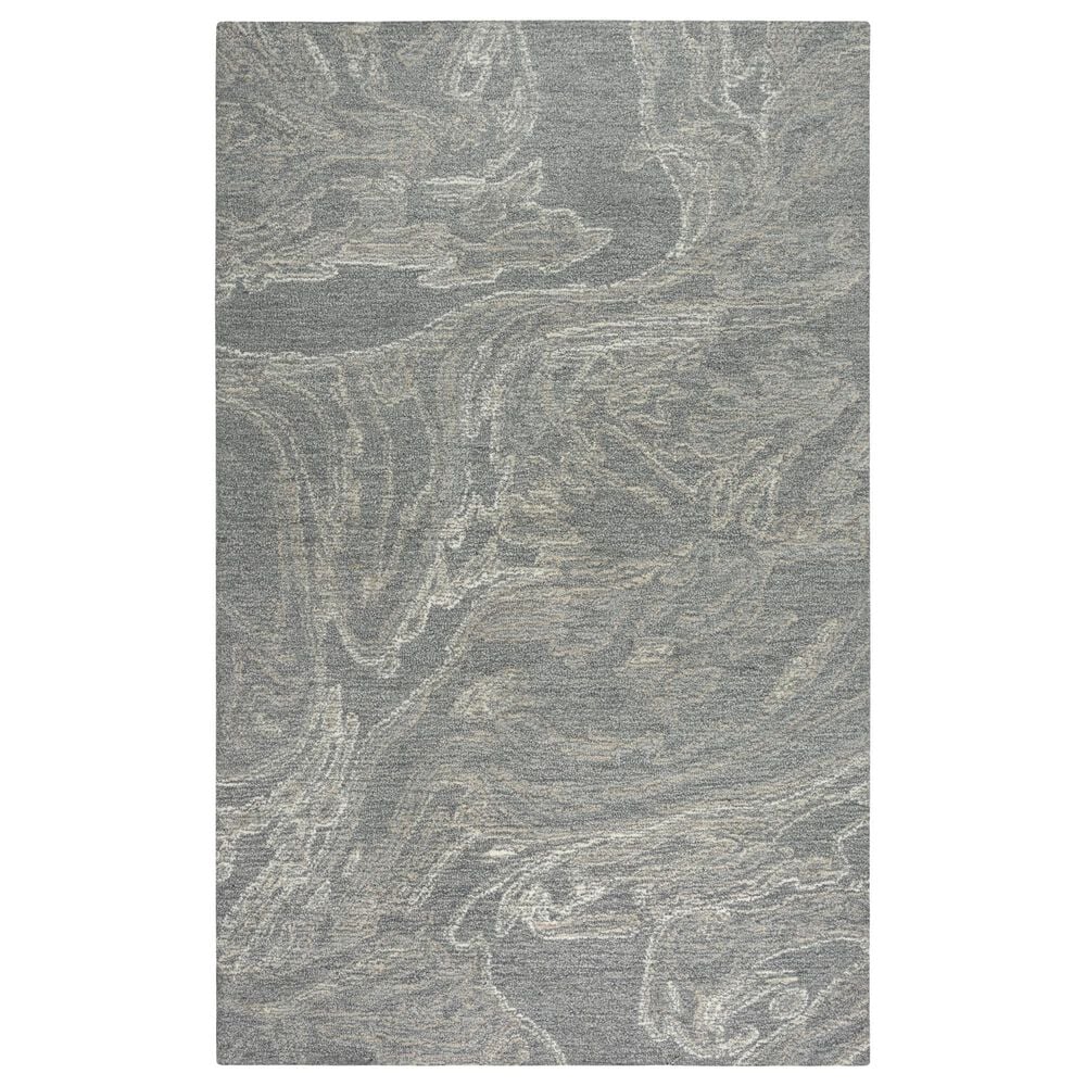 RIZZY Harmony 7"9" x 9"9" Gray Area Rug, , large