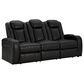 Ashley Caveman Den 2-Piece Power Reclining Living Room Set in Midnight, , large