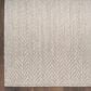 Nourison Horizon HOZ02 Grey 3" x 5" Indoor/Outdoor Area Rug, , large