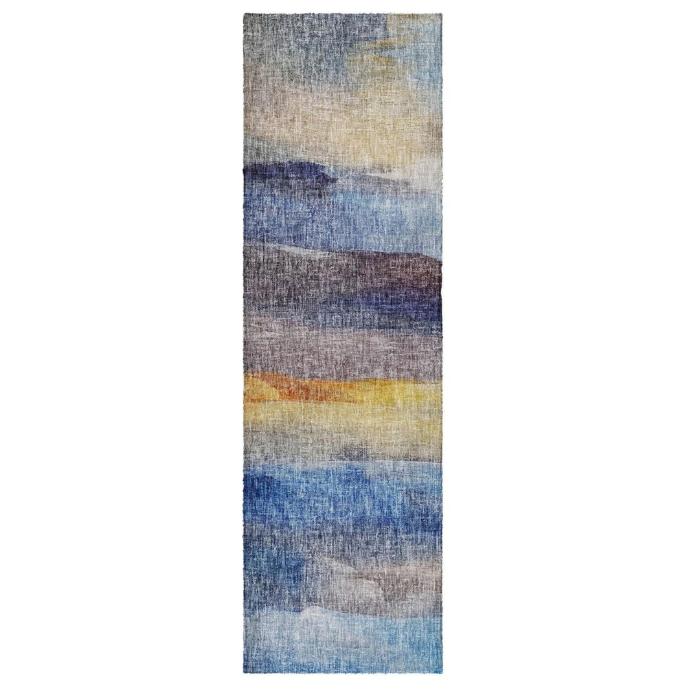 Dalyn Rug Company Boca BO4 Blue 2"3" x 7"6" Runner, , large