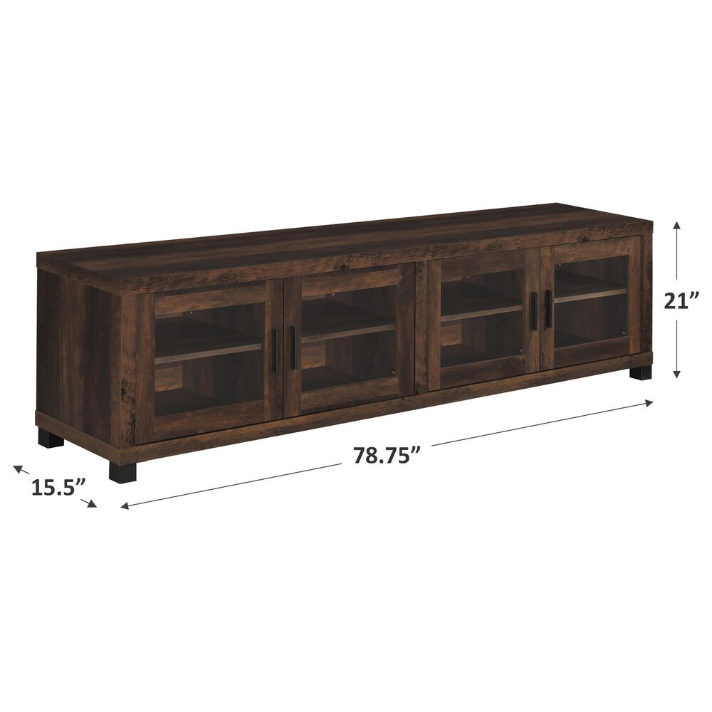 Pacific Landing TV Console in Dark Pine, , large