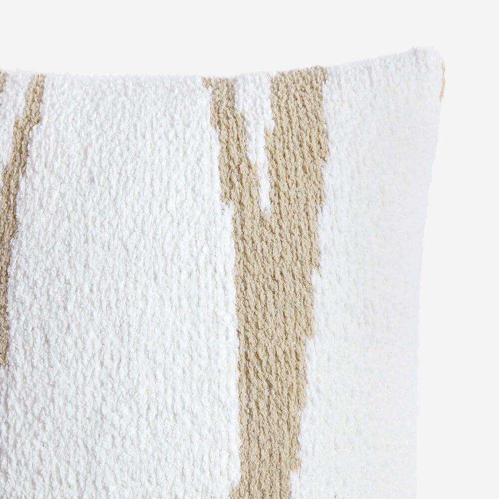 Sunday Citizen Woodland 20&quot; Square Throw Pillow in Sahara Tan and Off White, , large