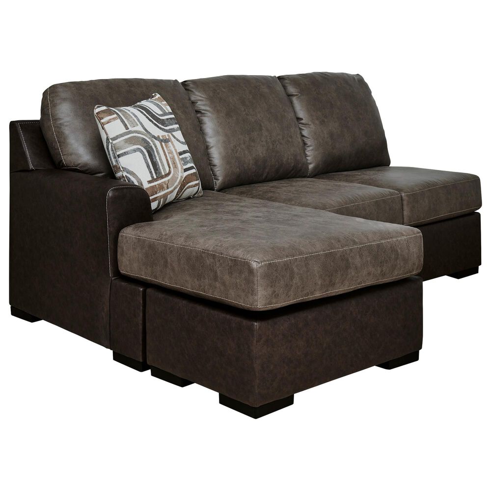 Ashley Castille Way 2-Piece Right Facing Sectional with Chaise in Fossil, , large