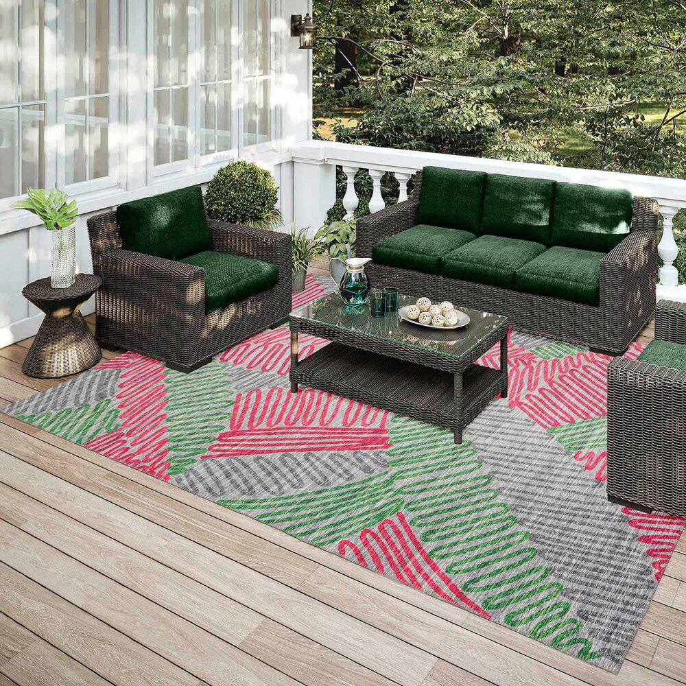 Dalyn Rug Company Sedona 5&#39; x 7&#39;6&quot; Fruity Indoor/Outdoor Area Performance Rug, , large