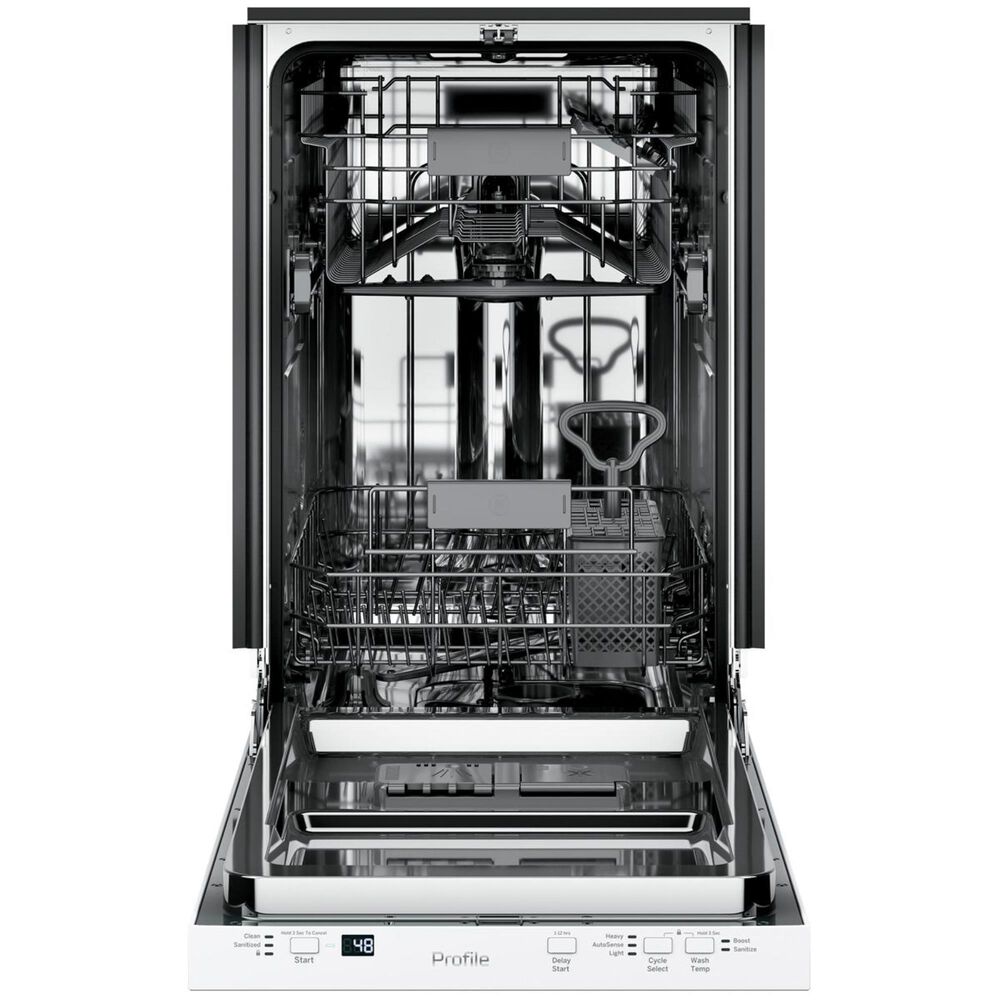 GE Profile 18&quot; Built-In Dishwasher Energy Star in White, , large