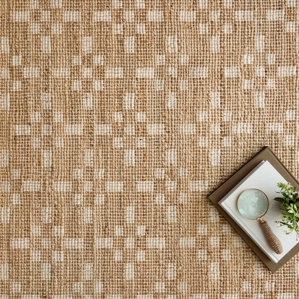 Chris Loves Julia x Loloi Judy 8&#39;6&quot; x 11&#39;6&quot; Natural and Ivory Area Rug, , large