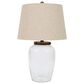 Creative Coop Fillable Glass Table Lamp in Clear, , large