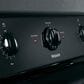Hotpoint 5.0 Cu. Ft. Freestanding Electric Range with Sensi-Temp in Black, , large