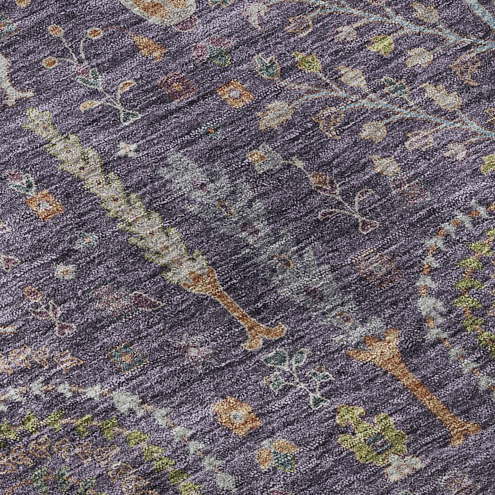 Dalyn Rug Company Hatay HY5 10&#39; x 14&#39; Eggplant Area Rug, , large