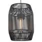 Golden Lighting Seabrooke 1-Light Outdoor Pendant in Black, , large