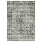 Oriental Weavers Gemini Medallion 2"3" x 7"6" Grey Runner, , large