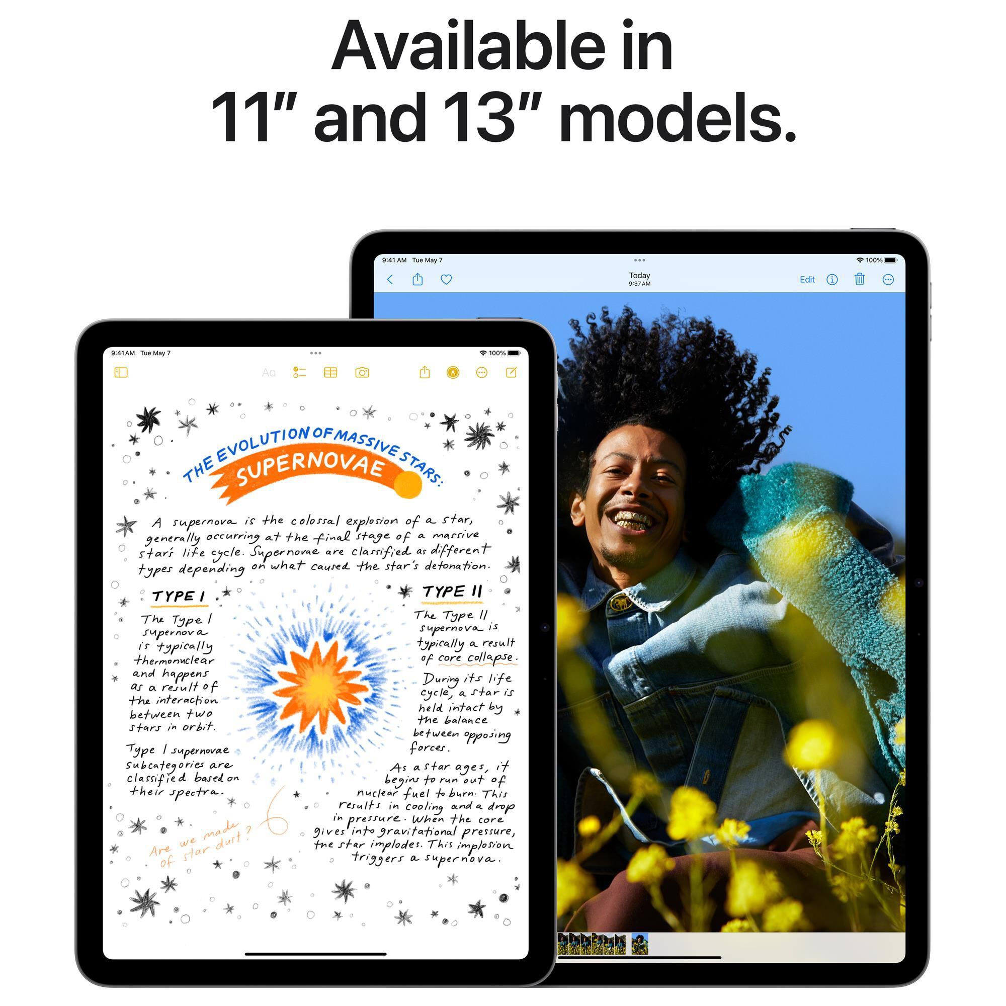 Apple iPad Air 13-Inch M2 chip with Wi-Fi + Cellular - 512GB in Blue