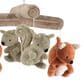 Lambs & Ivy Treetop Fox Musical Baby Crib Mobile in Brown, Gray and Cream, , large