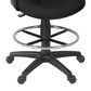 Regency Global Sourcing Comfort Series Swivel Computer Task Chair with Adjustable Arms and Drafting Kit in Black, , large