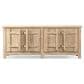 Jennifer Taylor Home Rowan 91" 4-Door Sideboard in Heritage Light Natural Brown, , large