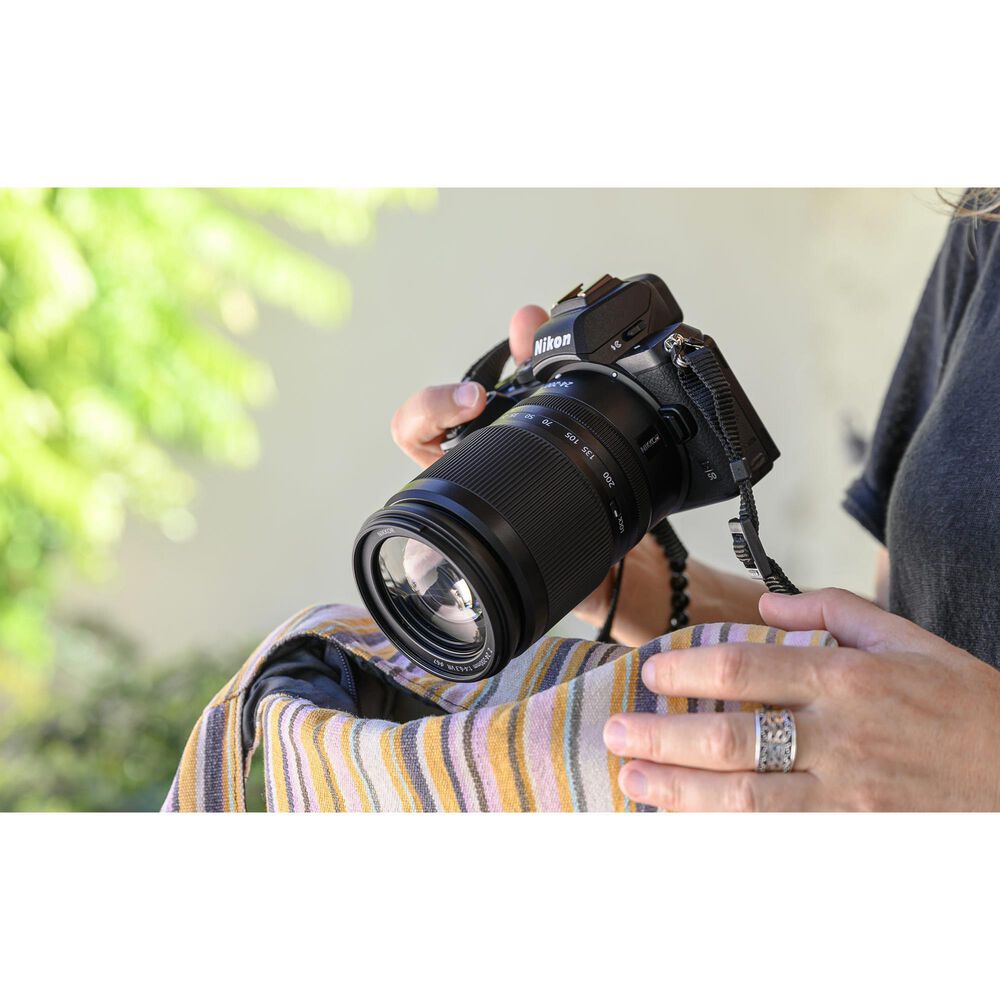 Nikon Nikkor Z 24-200mm F/4-6.3 VR Lens in Black, , large