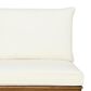 Linon Home Decor Skypark Outdoor Left Side Loveseat in Beige, , large