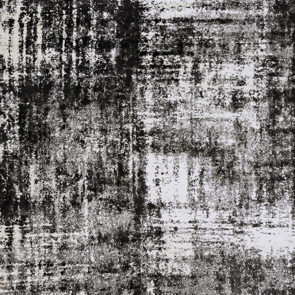 Surya Pepin PEI-1006 7&#39;10&quot; x 11&#39; Charcoal, Black and Cream Area Rug, , large