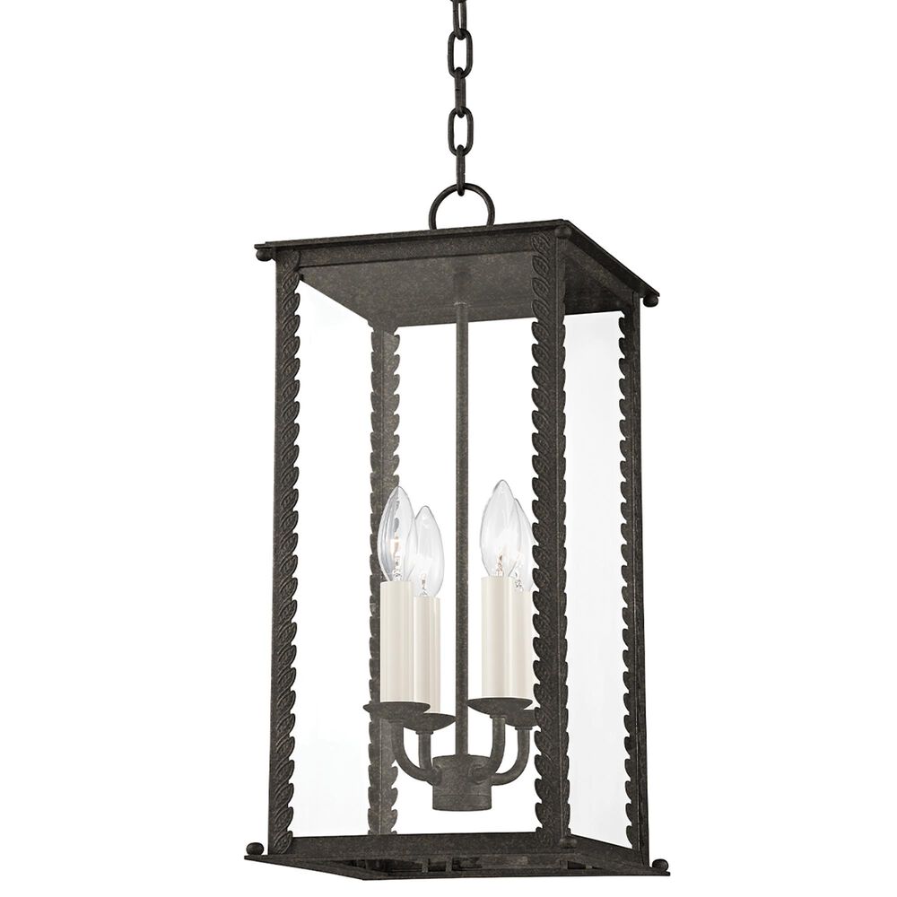 Troy Lighting Zuma 10" 4-Light Exterior Pendant in French Iron, , large