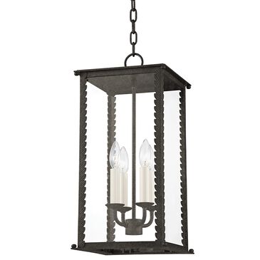 Troy Lighting Zuma 10" 4-Light Exterior Pendant in French Iron, , large