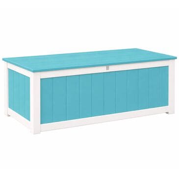 Amish Country Classic 5" Storage Box in Aruba and White, , large