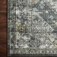 Loloi II Skye SKY-09 3"6" x 5"6" Graphite and Silver Area Rug, , large