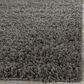Safavieh Athens Shag SGA119C-4 4" x 6" Dark Grey Area Rug, , large