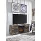Ashley Derekson 60" TV Stand with Electric Fireplace Insert in Multi Gray, , large