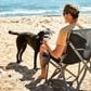 YETI Trailhead Camp Chair with Navy Cushion in Black, , large