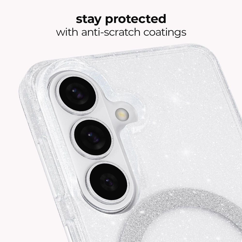 Case-Mate Twinkle Case with Magnet for Samsung Galaxy S26 in Twilight Silver, , large