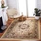 Safavieh Lyndhurst 4" x 6" Beige and Black Area Rug, , large