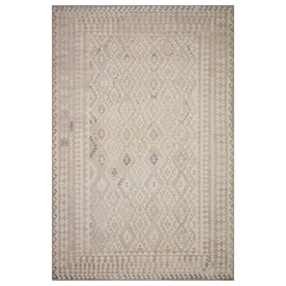 Loloi Malik 2'6" x 7'6" Ivory and Stone Runner, , large